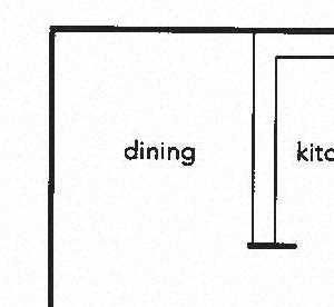 Two bedroom floor plan